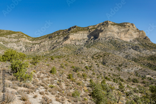 Beautiful landscape around Red Rock Canyon