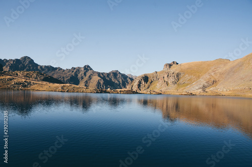 Ispir Seven Lakes/Erzurum/ Turkey. It is located in İspir, north of Erzurum. It consists of 11 crater lakes. The height of the lakes from the sea is 3170 meters.