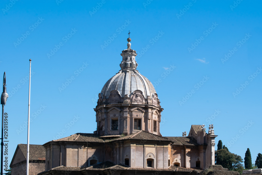 The Church of Santi Luca e Martina, Rome, Roman Forum, Italy