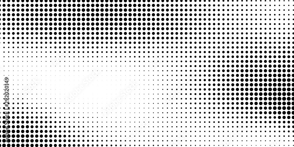 Abstract halftone vector background. Grunge effect dotted pattern