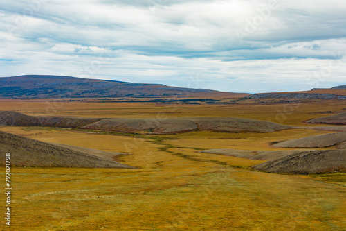 Arctic Tundra Landscpe Yukon Territory YT Canada