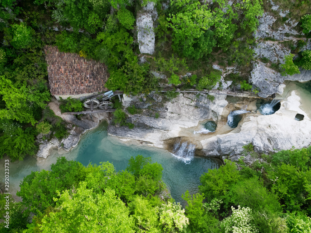 Watermill on Mirna River, Kotli, Istra, Croatia