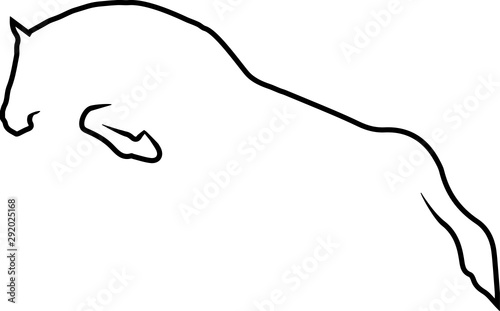 Jumping Horse