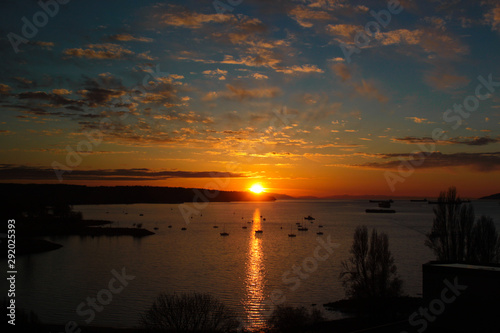 Sunset English Bay