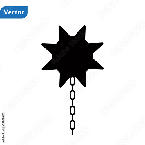 Isolated flail icon image. Vector illustration design eps10