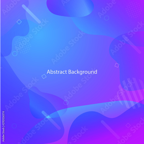 Blue and purple abstract background, template and presentation product