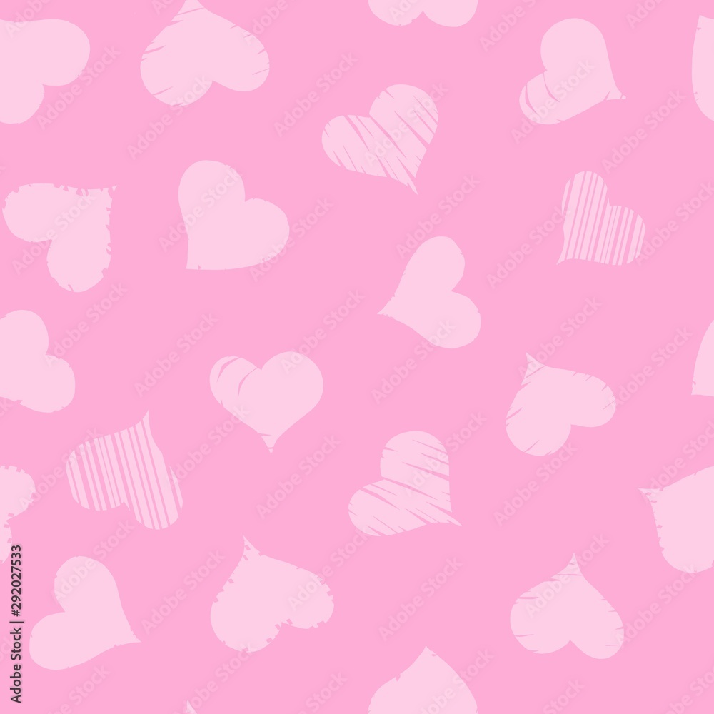 seamless pattern with hearts seamless pattern with hearts