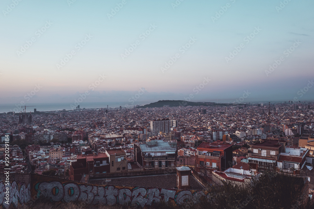barcelona from aboce