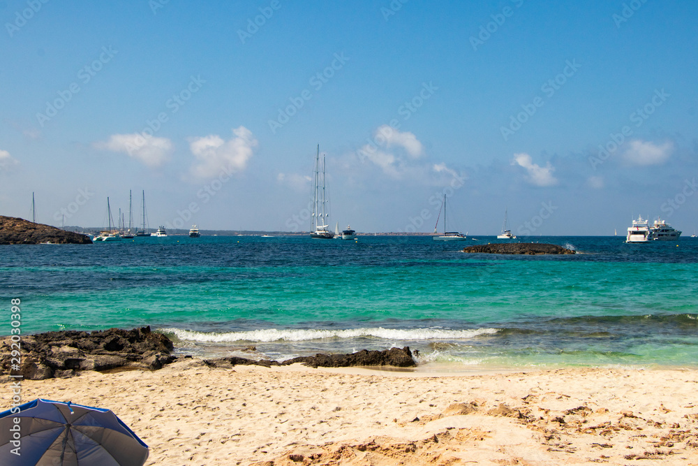 Obraz premium formentera one place in spain