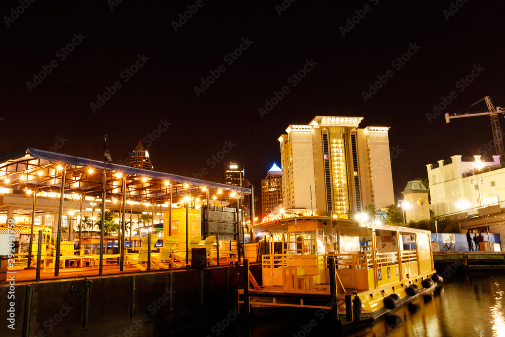 Fototapeta premium Tampa Water Taxi