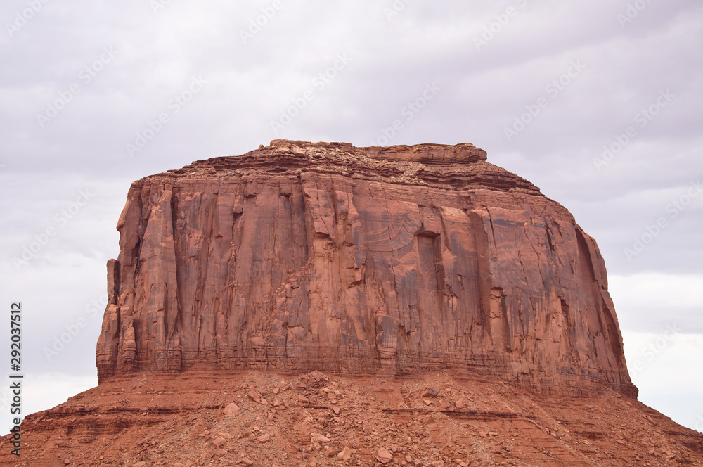 Monument valley red rock only