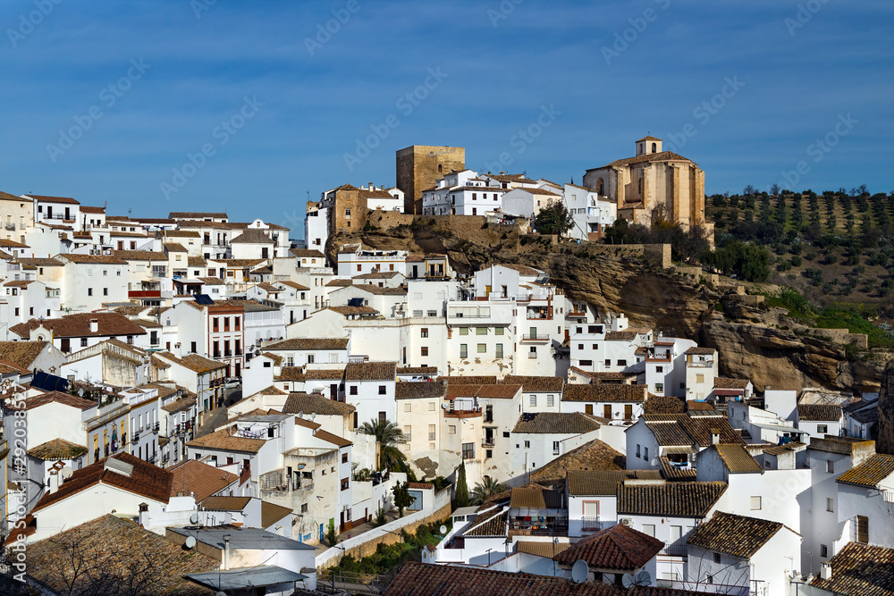 Setenil de las Bodegas in Andalusia, Spain