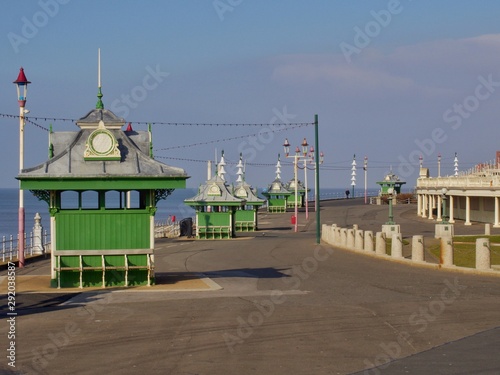 South Shore Promenade In Blackpool 