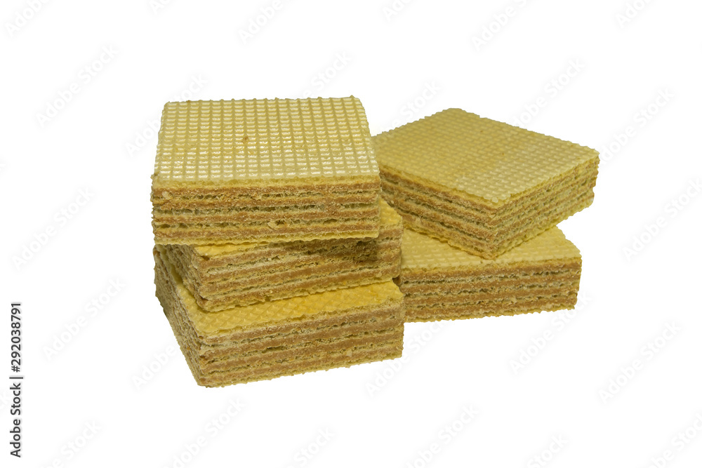 chocolate wafers isolated on white background chocolate wafers isolated on white background