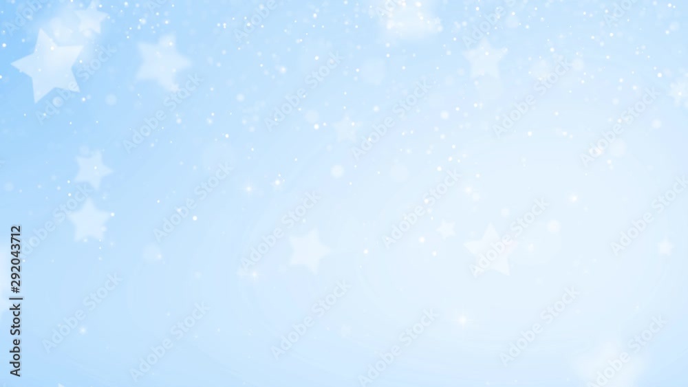 Bright blue shiny sky with star shapes copy space background. Bright blue shiny sky with star shapes copy space background.