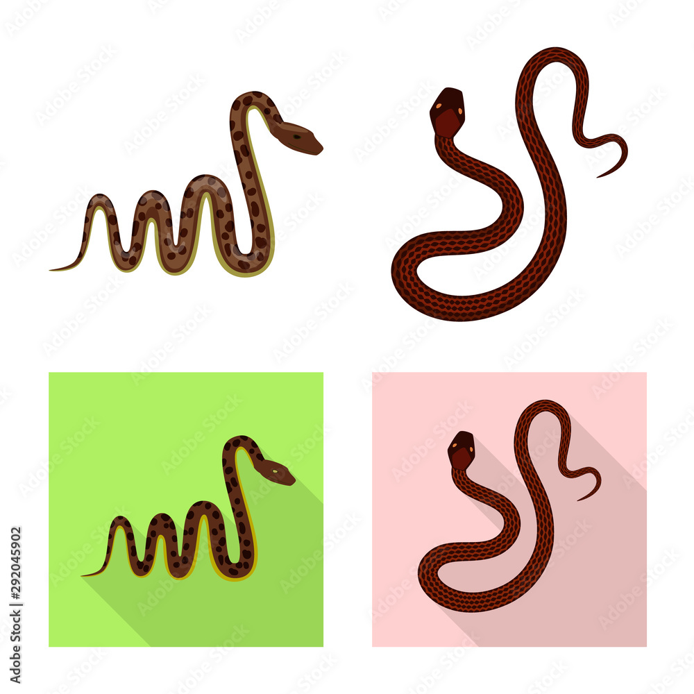 Vector design of mammal and danger icon. Set of mammal and medicine vector icon for stock. Vector design of mammal and danger icon. Set of mammal and medicine vector icon for stock.
