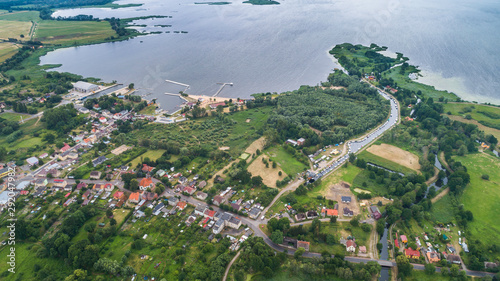 Stepnica - miasto, port morski i marina nad zalewem szczecińskim photo