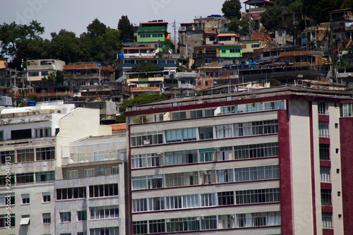 Slam houses of a Rio de Modern buildings of Copacabana © F/S Photography