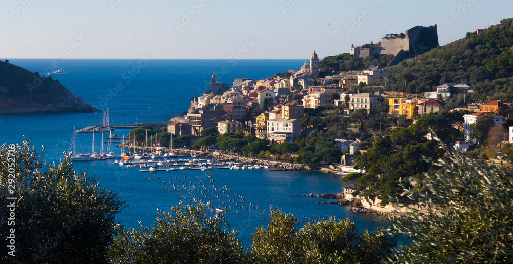 Portovenere La Spezia  apartments and boats from sea view