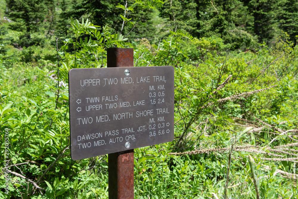 Upper Two Medicine Lake Trail