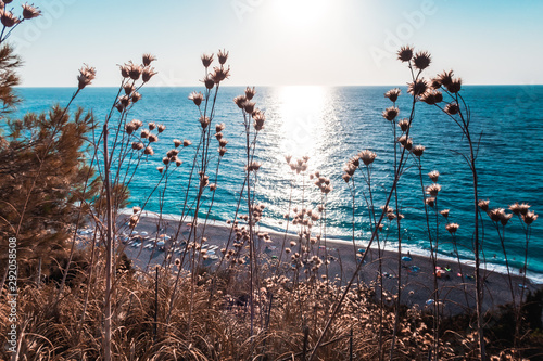 Most beautiful beaches of Greece series - Porto Katsiki in Lefkada. Ionian islands