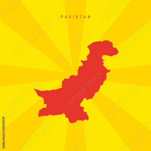 Pakistan Vector Map