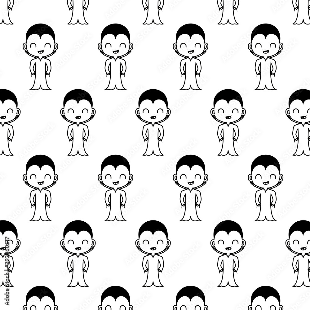 pattern of boy disguised of vampire pattern of boy disguised of vampire