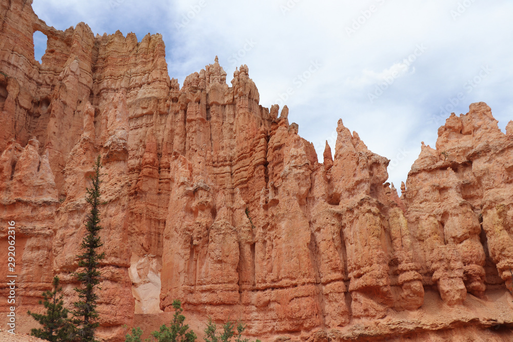 Hoodoo Wall Formation in Bryce