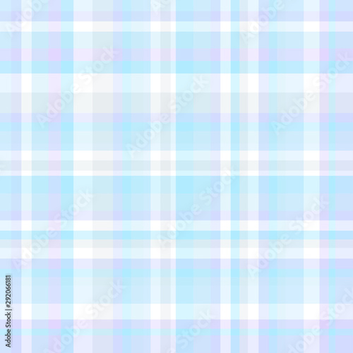 Seamless multicolored pattern. Checkered background. Doodle for design. Pastel colors