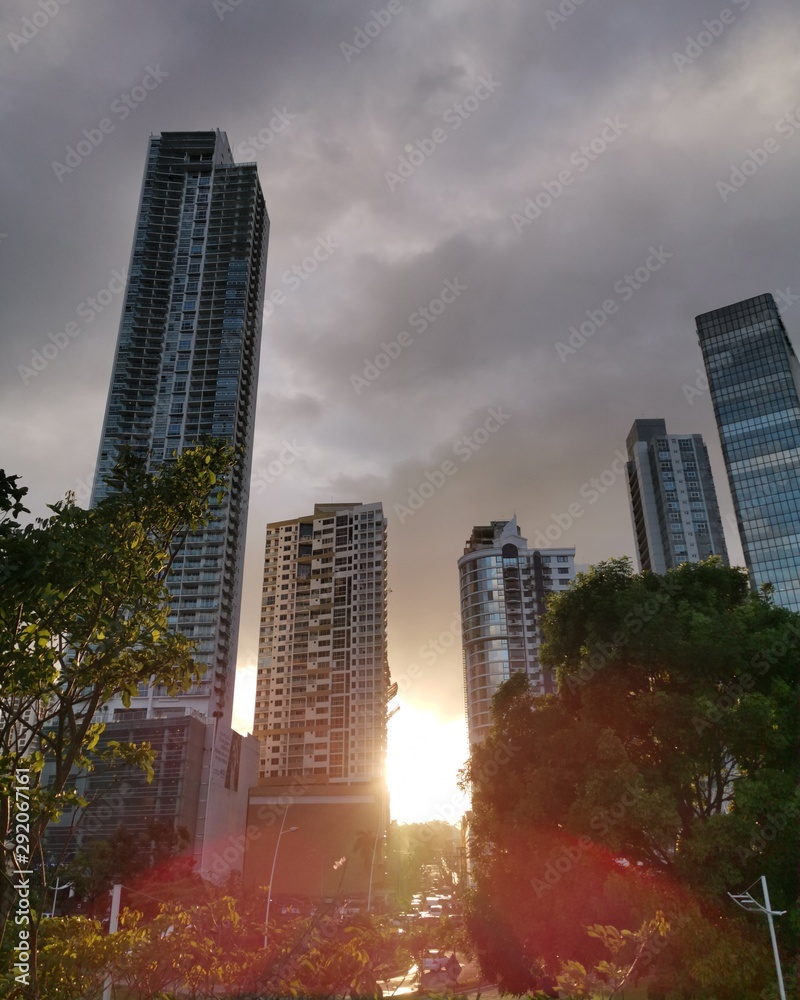 Obraz premium skyscrapers in new york city