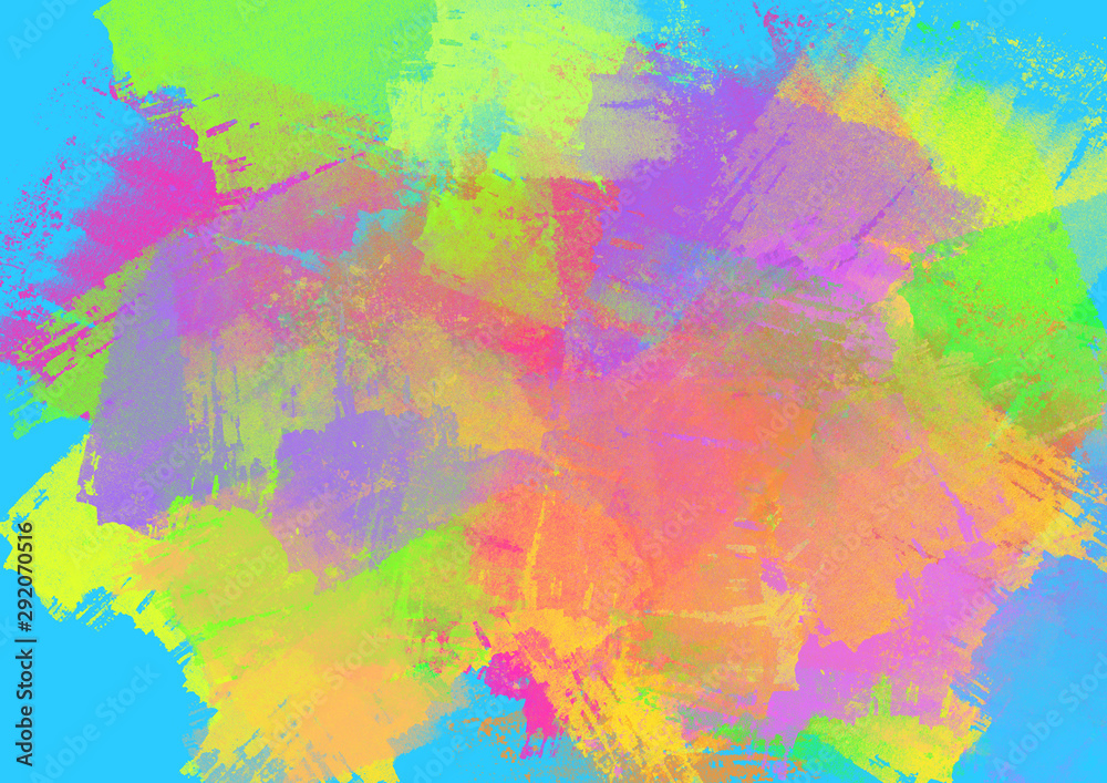 Naklejka premium Grungy colorful background