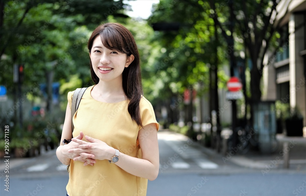 日本人女性のポートレート 日本人女性のポートレート