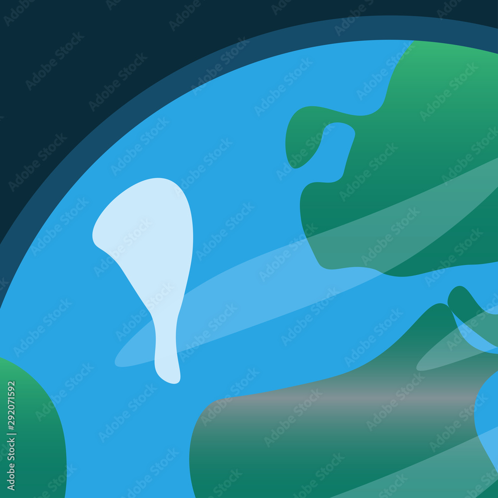 earth's atmosphere. Different layers of the atmosphere on the planet Earth. Vector graphics. earth's atmosphere. Different layers of the atmosphere on the planet Earth. Vector graphics.