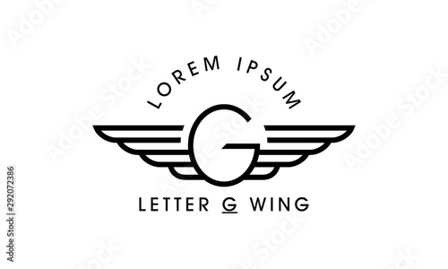 Letter G Wing