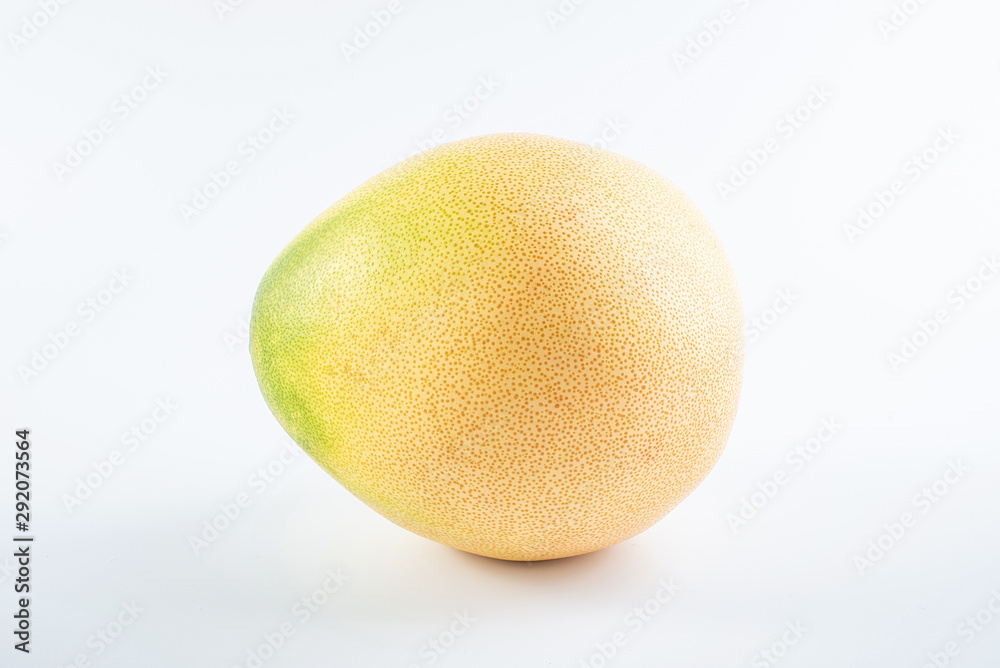 Guangdong Meizhou specialty food grapefruit on white background Guangdong Meizhou specialty food grapefruit on white background