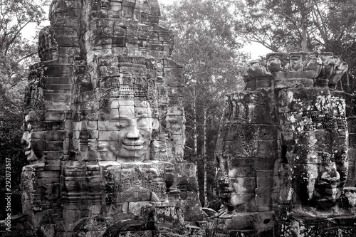 Angkor Wat, Angkor Thom, Siem Reap, Cambodia were inscribed on the UNESCO World Heritage List in 1992.