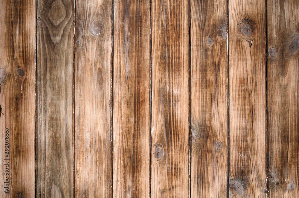 Fototapeta premium drewniane tła desek z sękami i pęknięciami widok z góry położenie w pionie