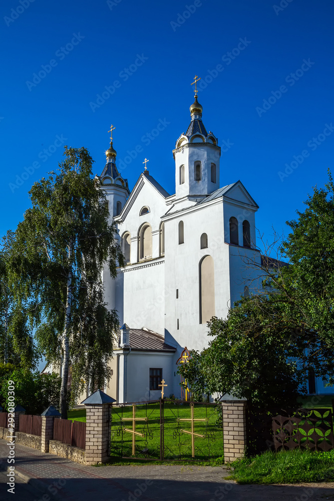 Fototapeta premium Belarus, Novogrudok, Borisoglebskaya Church