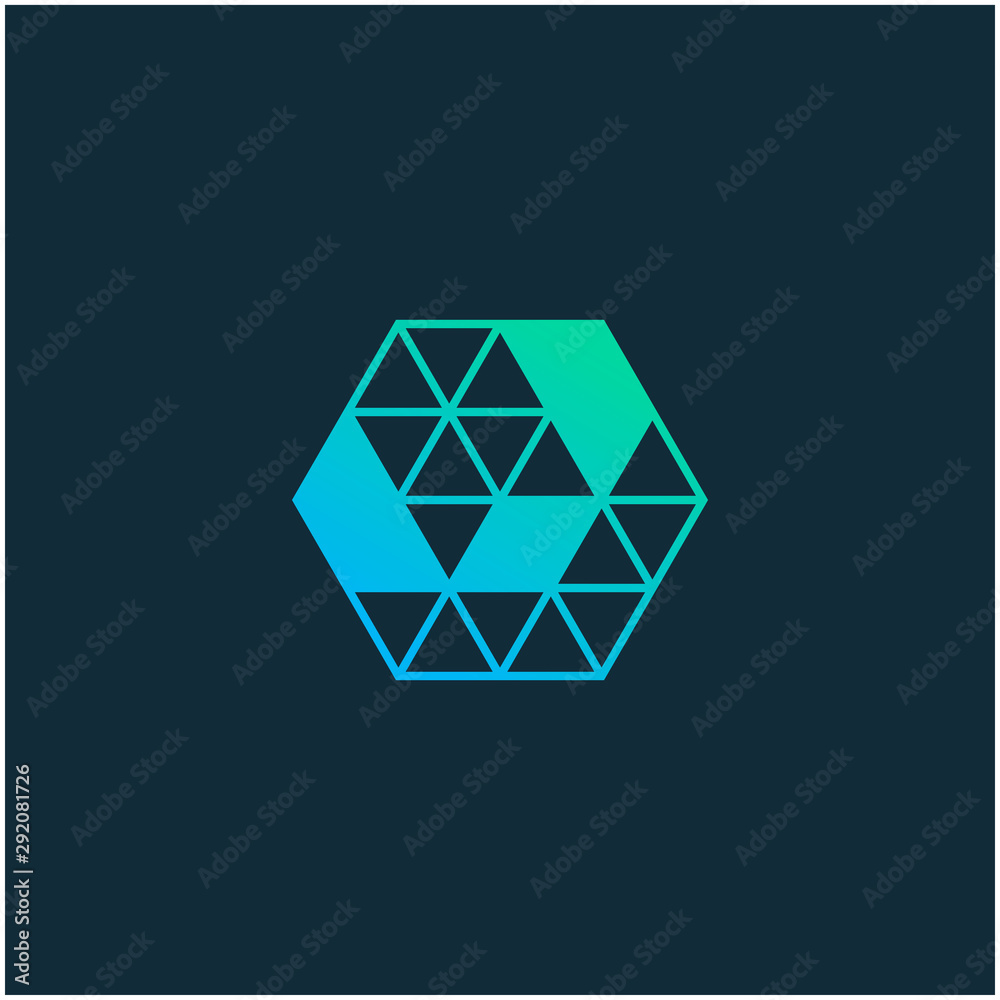 Up Arrow hexagon negative space logo design. Arrow icon. Go icon. Delivery icon. Web, Digital, Marketing, Network icon. construction concept. -vector Up Arrow hexagon negative space logo design. Arrow icon. Go icon. Delivery icon. Web, Digital, Marketing, Network icon. construction concept. -vector