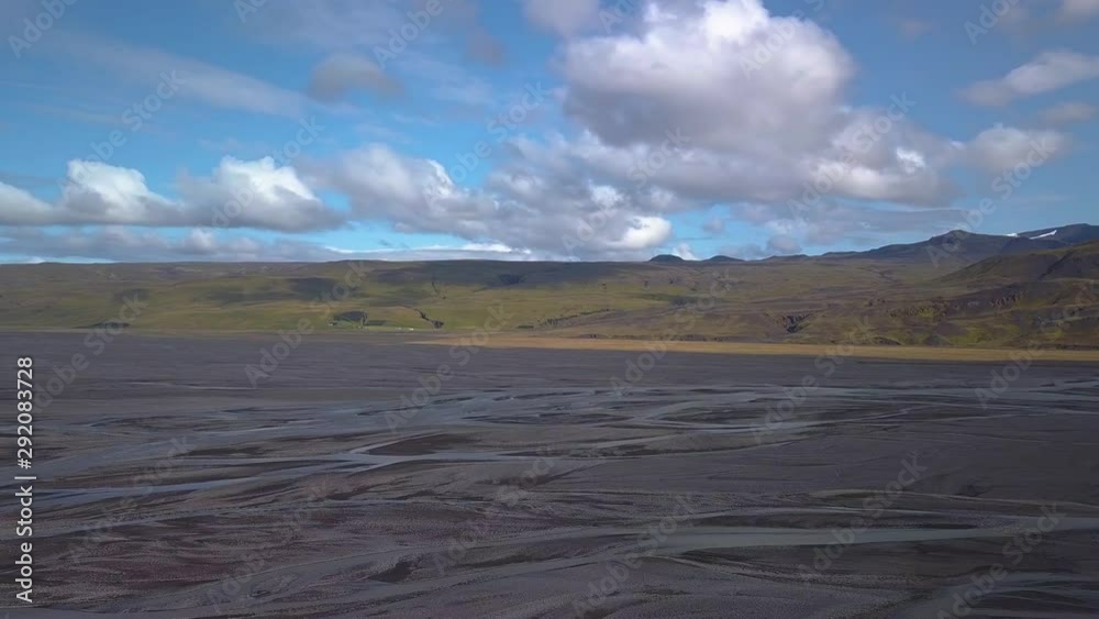 Aerial view of glacial river pattern. The amazing nature of Iceland. Beautiful natural backdrop. Aerial view of glacial river pattern. The amazing nature of Iceland. Beautiful natural backdrop.