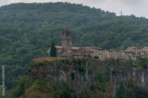 Castellfullit de la Roca, Girona, village in Catalonia photo