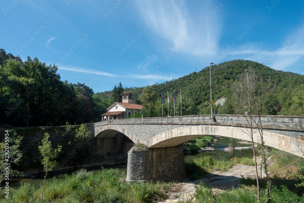 The ter route through the interior of Girona