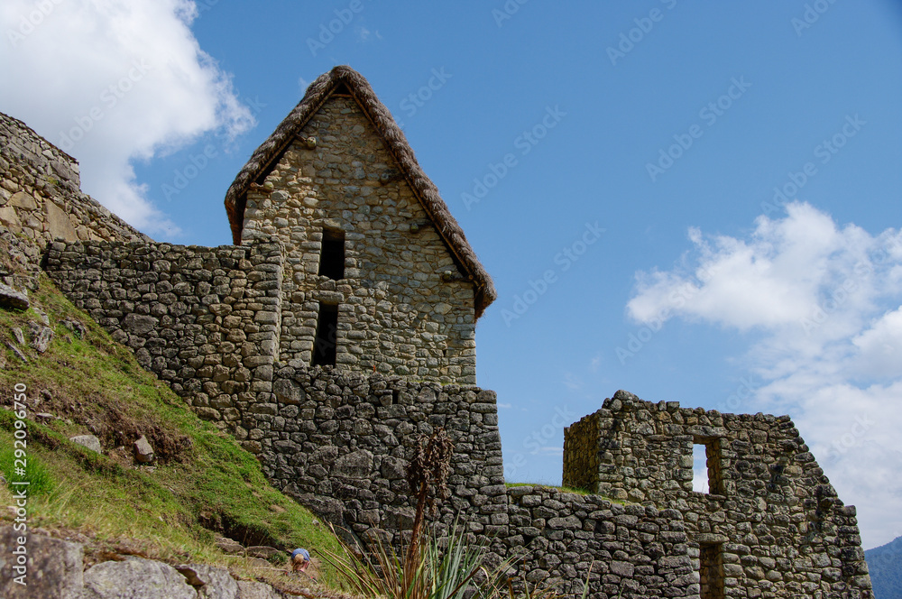Stone House in Machu Pichu
