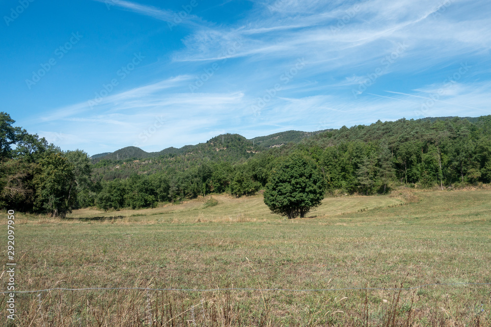 The ter route through the interior of Girona The ter route through the interior of Girona