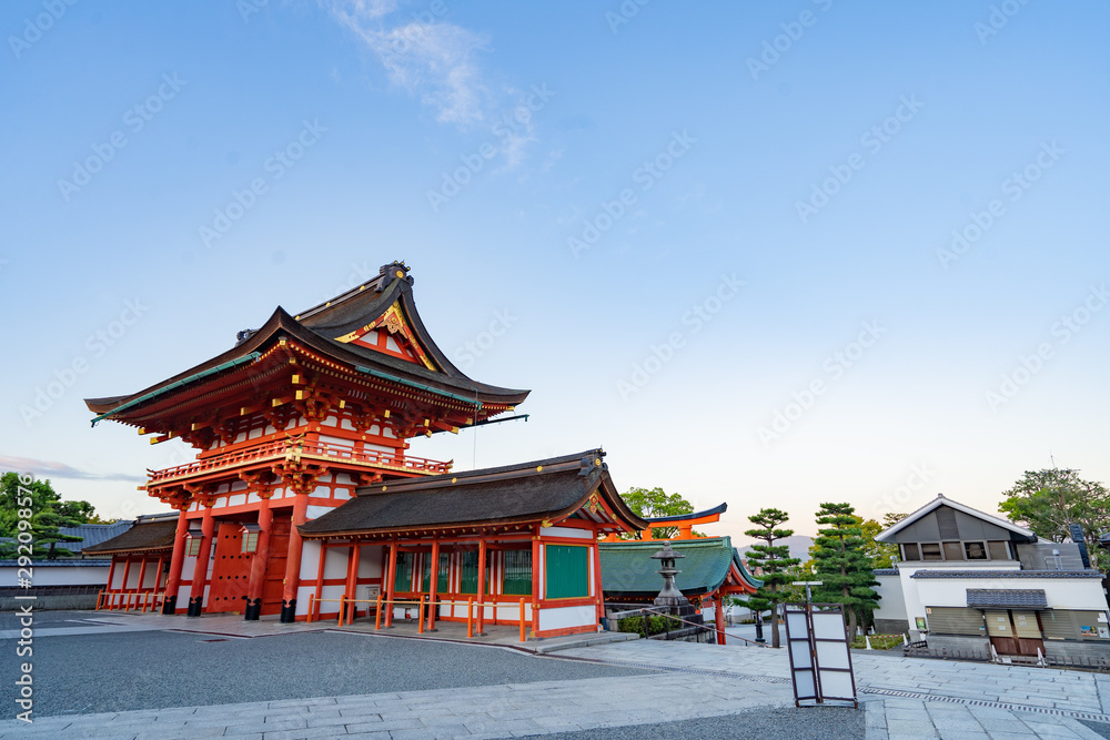 Kyoto Travel :Landscape of Fushimi Iari Taisha Kyoto Travel :Landscape of Fushimi Iari Taisha