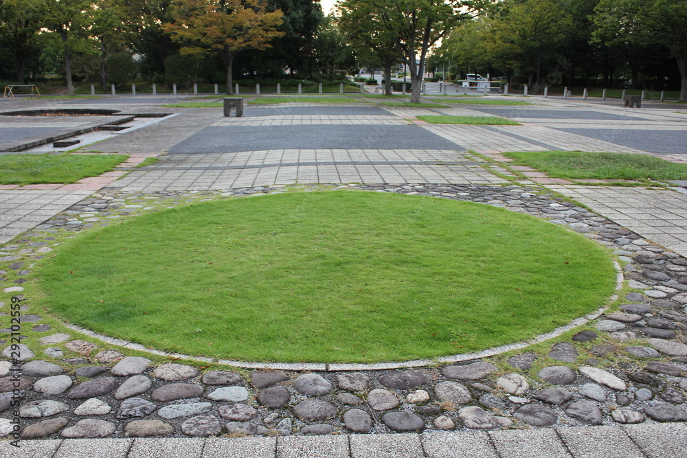 公園の芝生