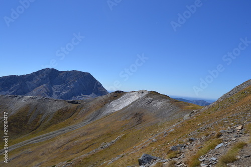 Mountains located in the province of Palencia. The mountains are called Fuentes Carrionas by the Carrión river that is born in those valleys. They are very close of Picos de Europa