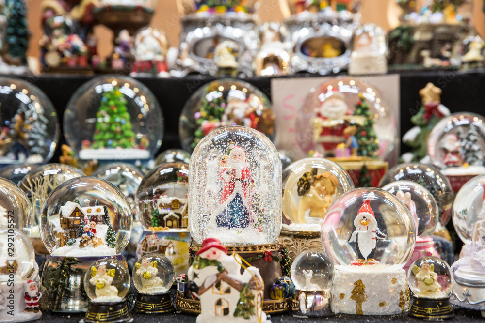  christmas balls and decorations in Bologna Italy