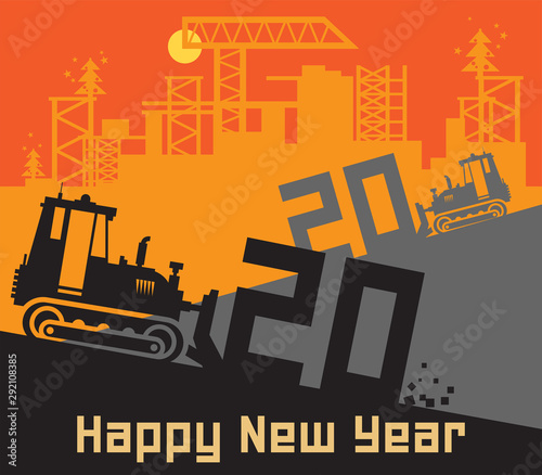 Surveyor conduct surveying at the construction site