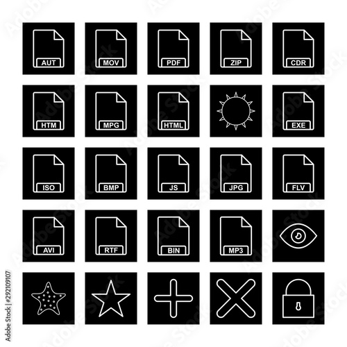 25  icon set of Universal  for your website and project